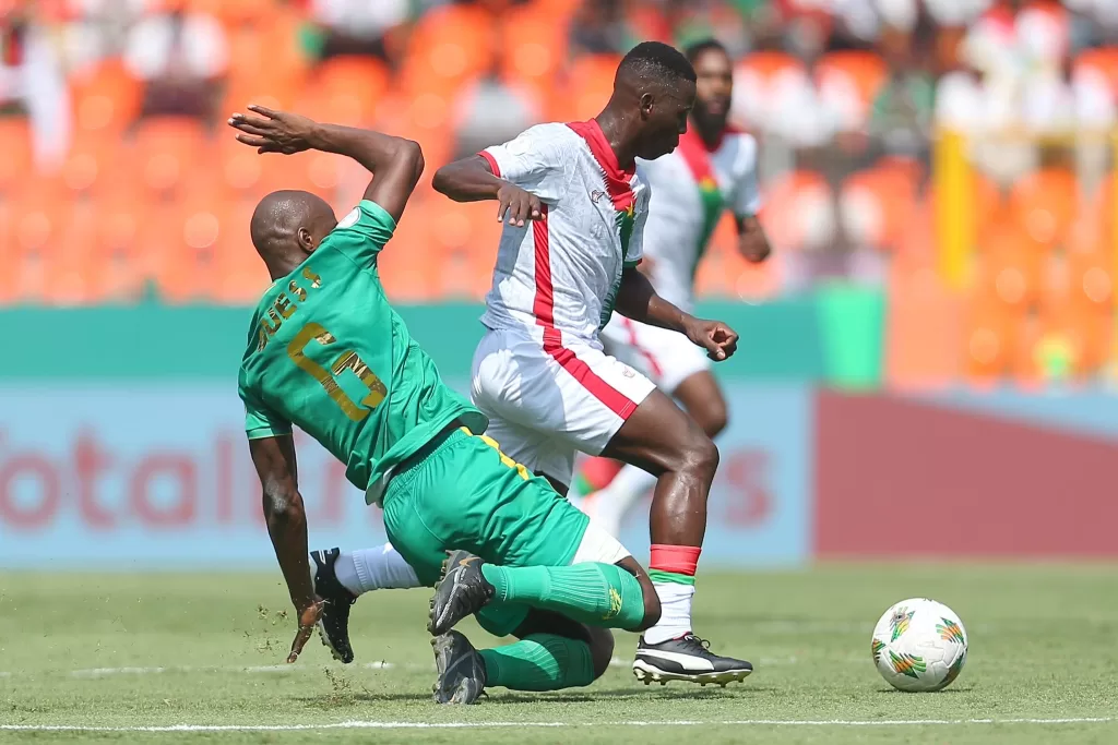 Bertrand Traore's late winner against Mauritania gives Burkina Faso all three points