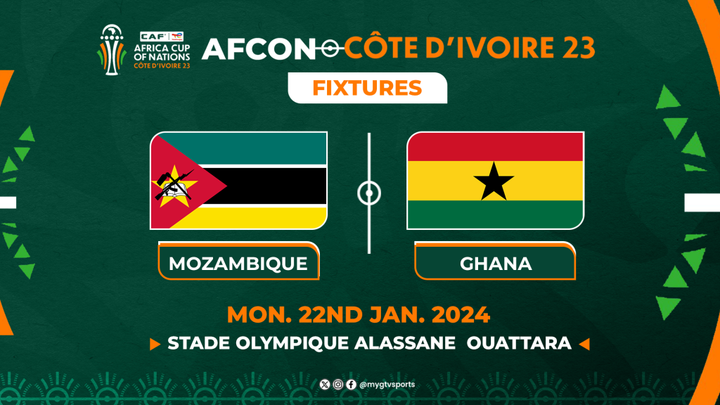 GHANA VS MOZAMBIQUE – AFCON 2023