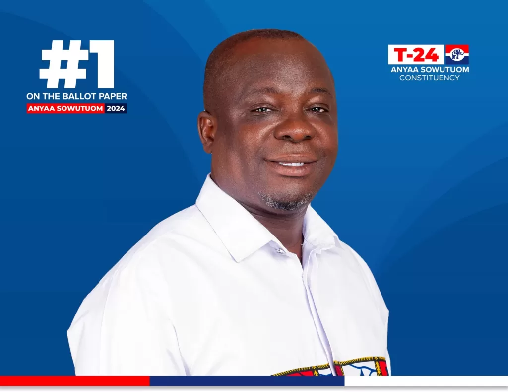 NPP Primaries: I will lobby to bring development to Anyaa Sowutuom-- Elder Tobbin