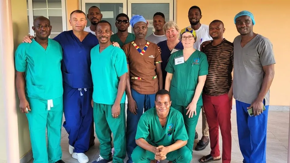 Honour for Northampton doctor performing hernia ops in Ghana