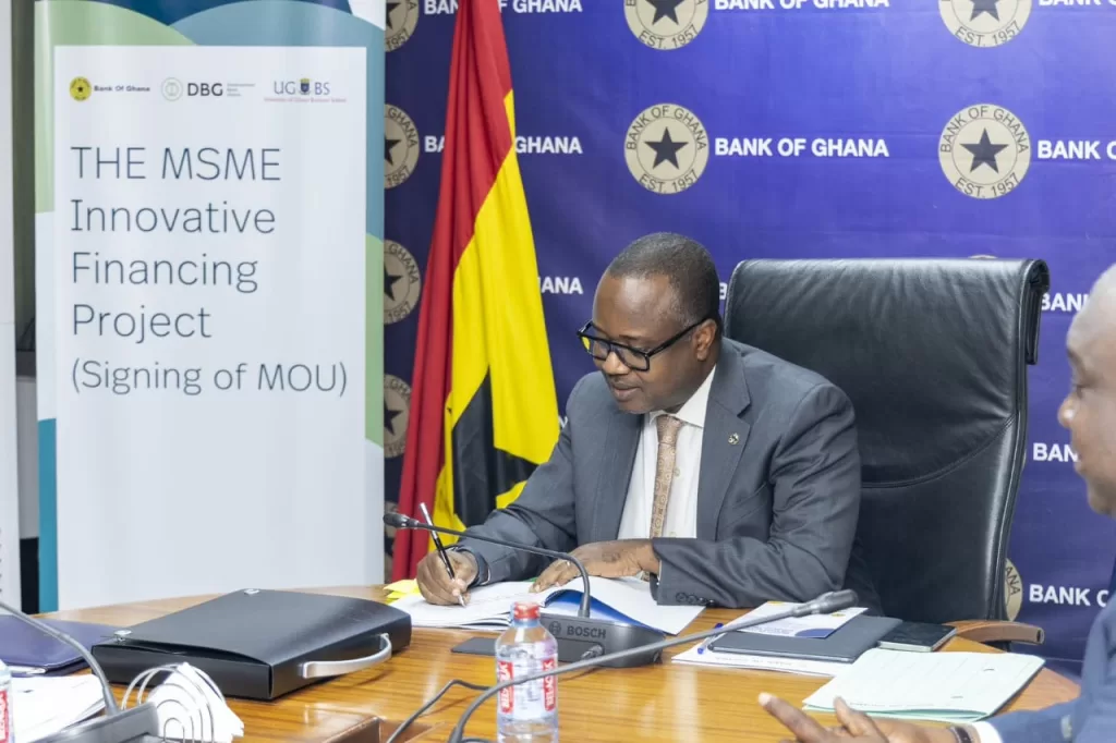 Bank of Ghana signs