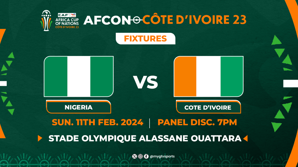 NIGERIA VS COTE D'IVOIRE – AFCON 2023