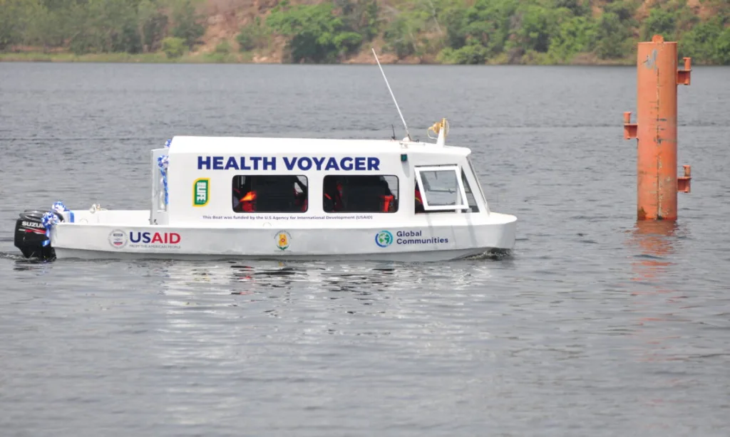 U.S. Donates “Health Voyager” boat to improve health access in Oti’s Island Communities