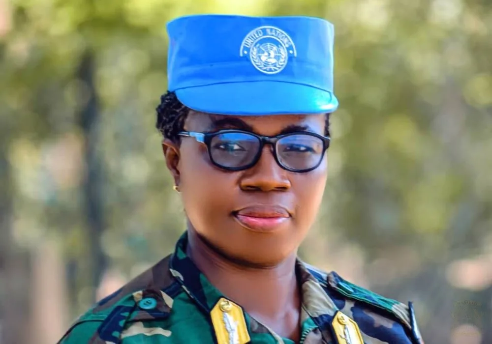 Commodore Faustina Boakyewaa Anokye, Deputy Force Commander UN Mission in Ghana