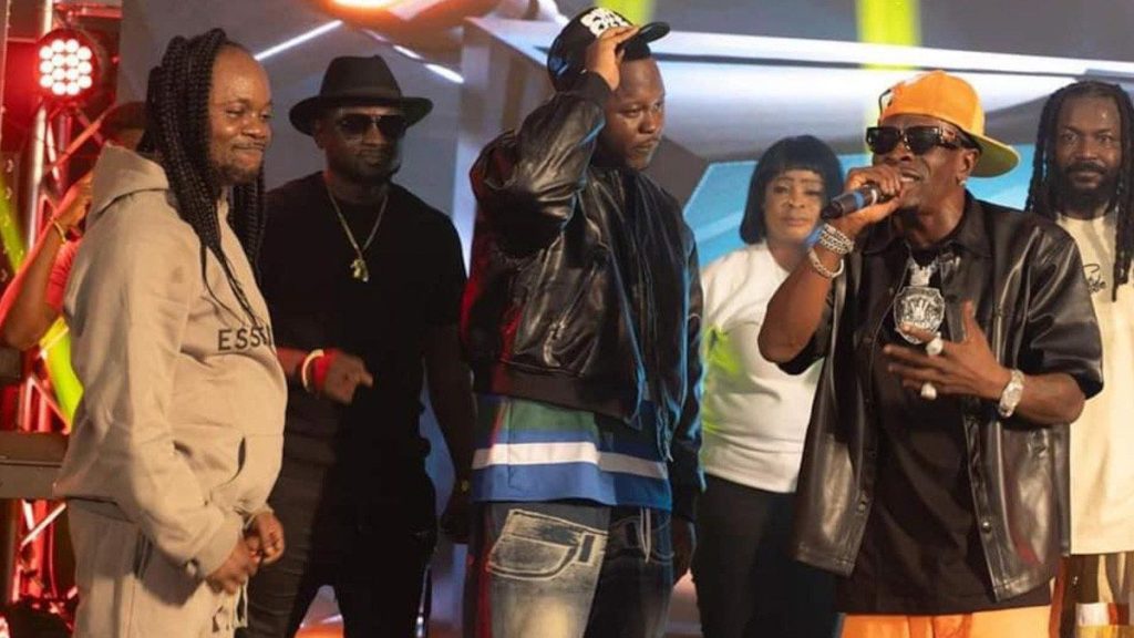 Shatta Wale and Medikal surprise Daddy Lumba at ‘Legend’s Night Concert'