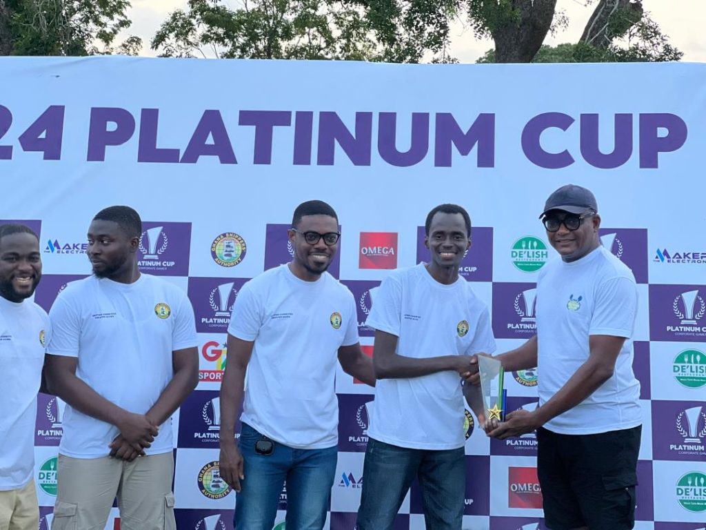 Ghana Shippers’ Authority dominates table tennis category at Platinum Cup Corporate Games