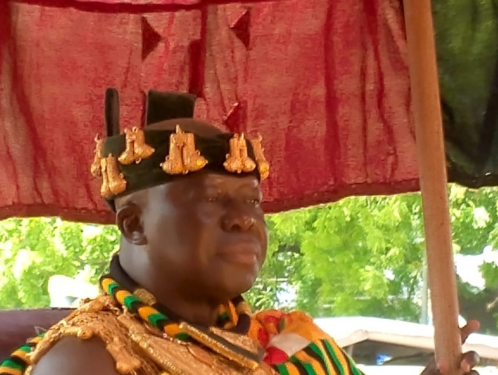 'SIKADWA KOFI' The Golden Stool on display as Otumfuo Osei Tutu ll climaxes Silver Jubilee