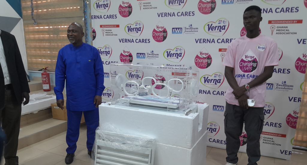 Ghana Medical Association receives Incubators and Phototherapy Machines