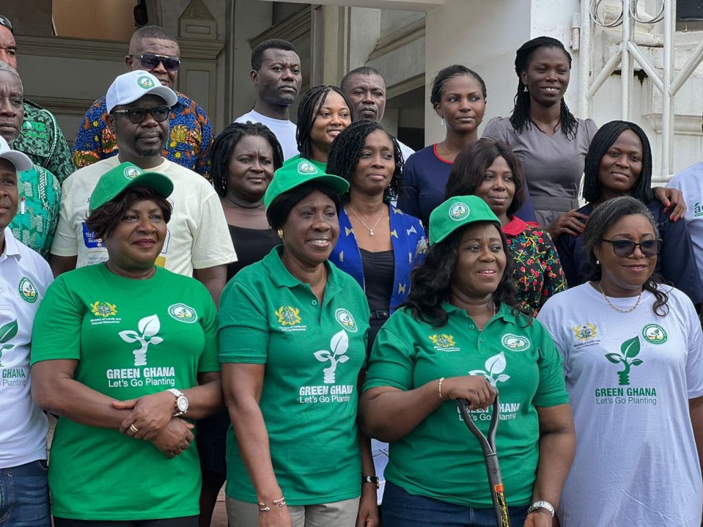 Green Ghana Day: Chief Justice Torkornoo leads tree plantation at Supreme Court