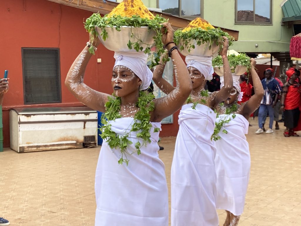 Chiefs and People of Nungua climax Kplejoo festival with sprinkling of Kpokpoi