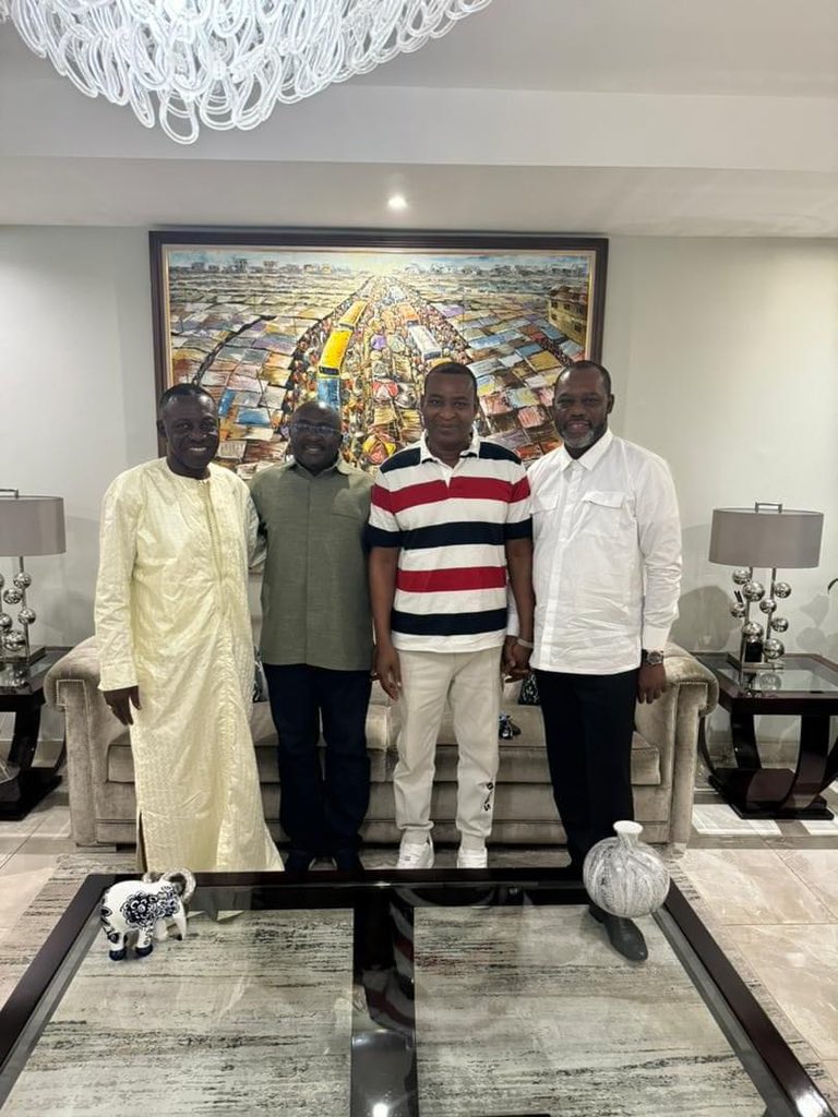 Dr. Bawumia convenes a strategic meeting with NAPO and Chairman Wontumi