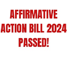 Significance of the Affirmative Action Bill