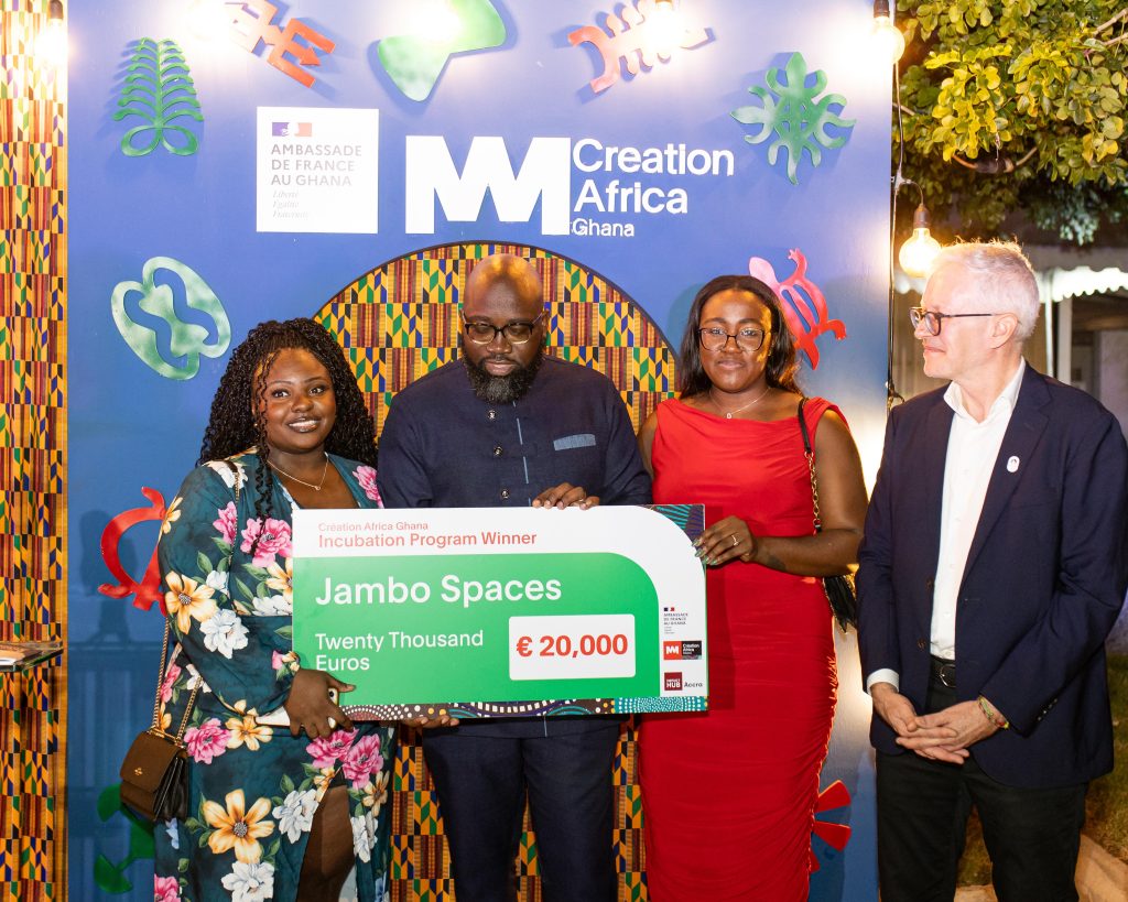 Jambo Spaces awarded €20,000 Grant from French Embassy's Creation Africa Initiative