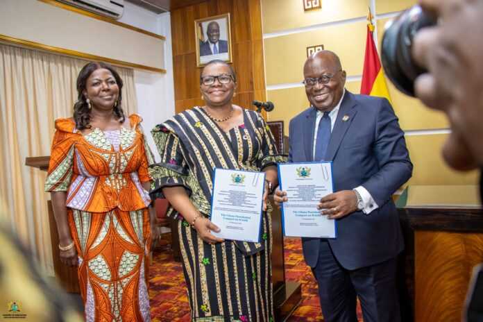 Ghana’s President Akufo-Addo signs Presidential Compact on WASH