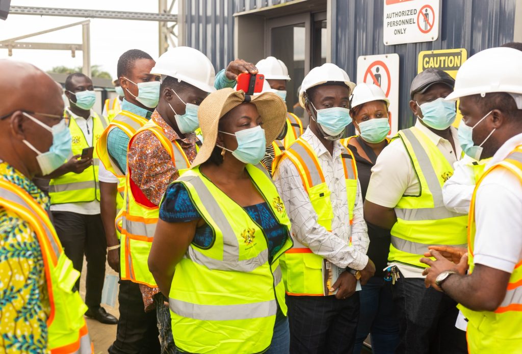 Sanitation minister inspects waste management facilities in Western Region