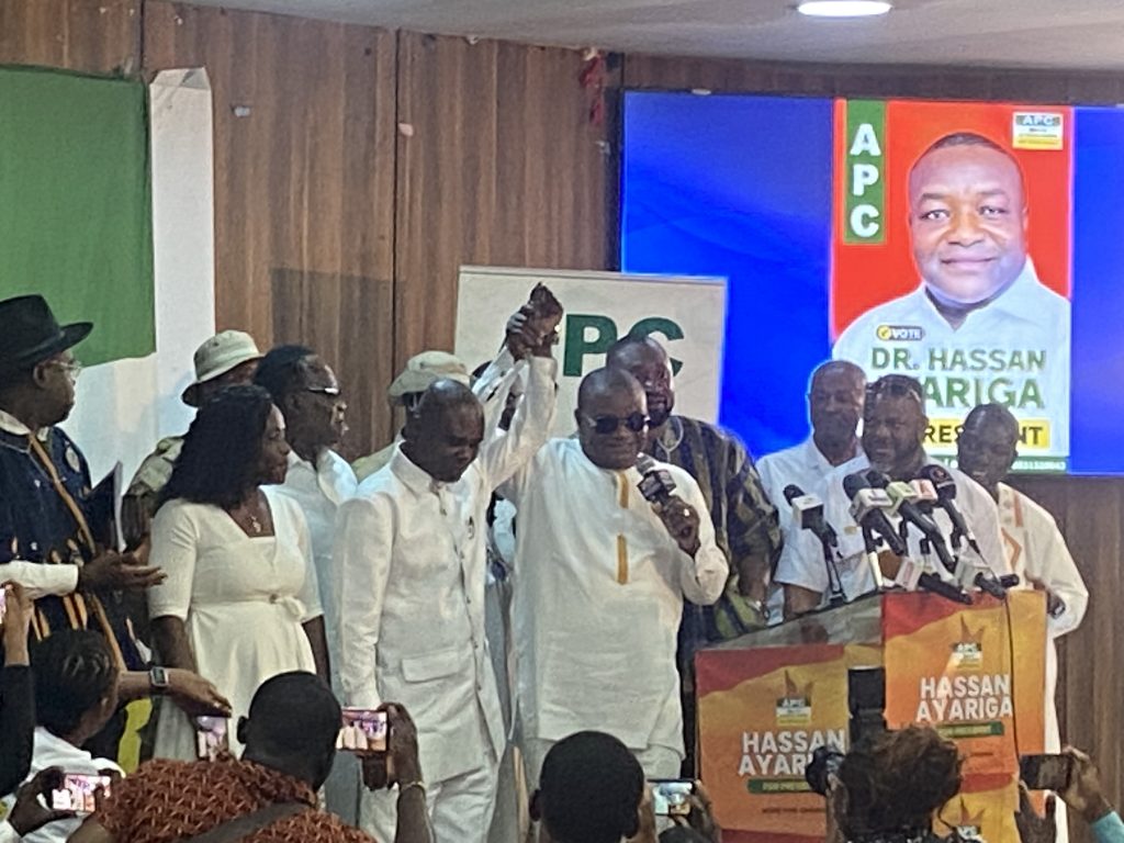 APC out-doors Rev Dr Worlanyo Mensah as Hassan Ayariga’s running mate