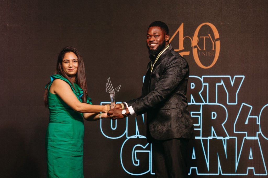 East Legon Football Academy Founder Honoured at 8th Edition of Ghana Forty Under 40 Awards