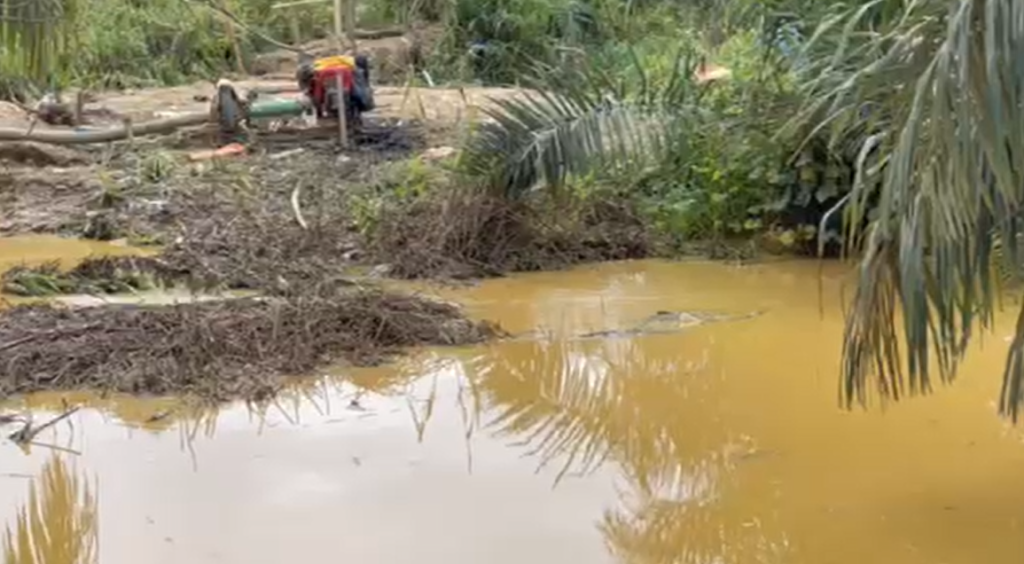 Illegal mining activities devastate farmlands in Benso, Western Region