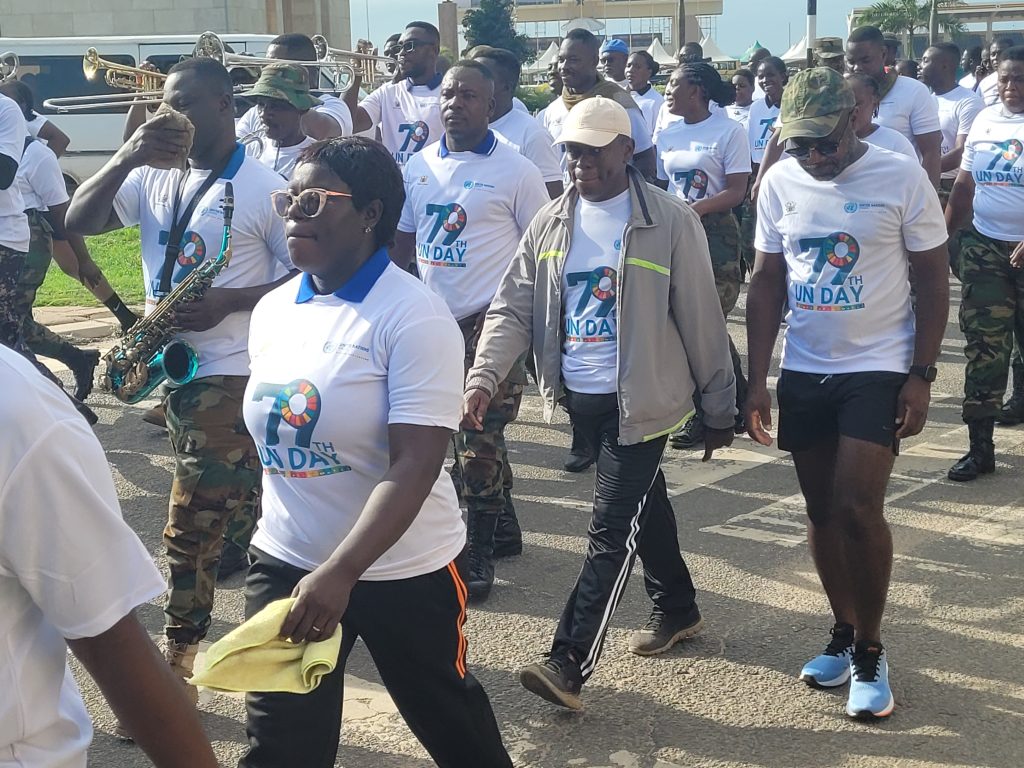 Foreign Affairs Ministry and UN lead peace walk ahead of upcoming elections