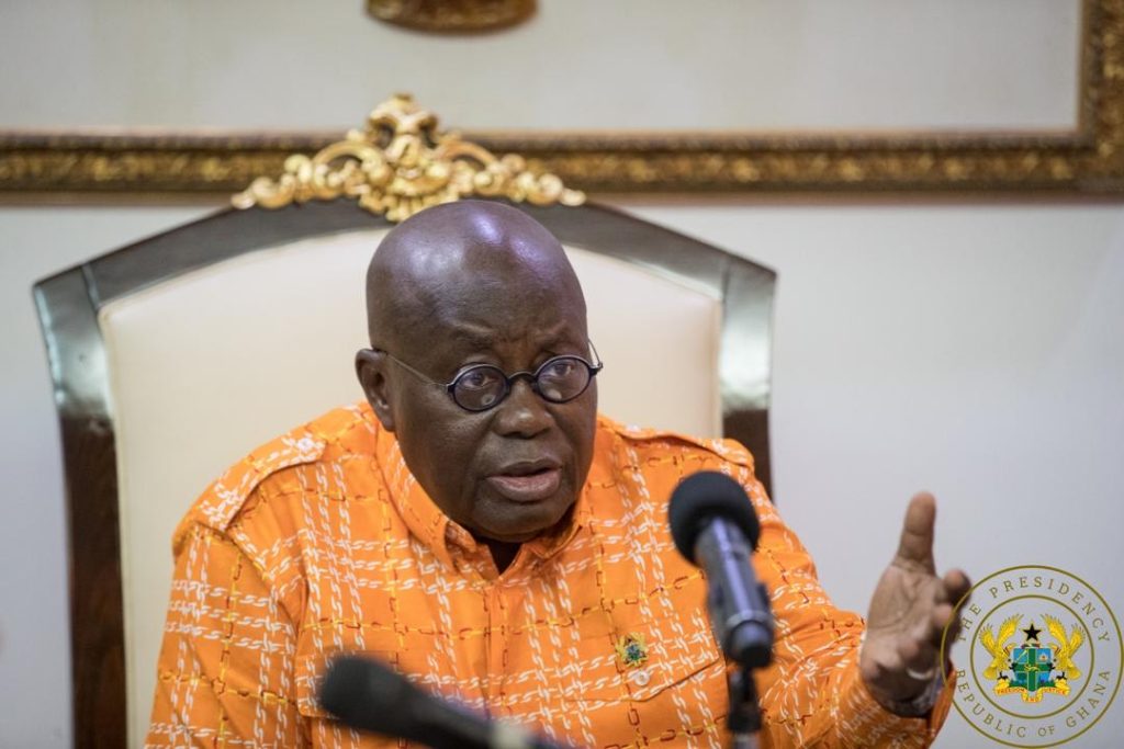 President Akufo-Addo agrees to collaborate with Organised Labour in tackling galamsey menace