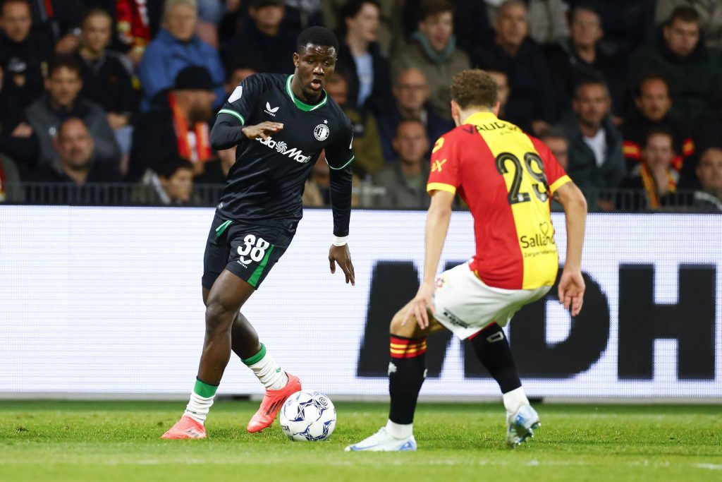 Ibrahim Osman scores first Feyenoord goal in 5:1 victory against Go Ahead Eagles