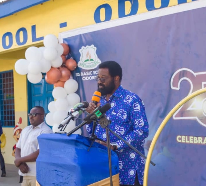 SDA Basic School Odorkor @25: MP Okoe Vanderpuye urges parents to consider school choices amid LGBTQ+ debates