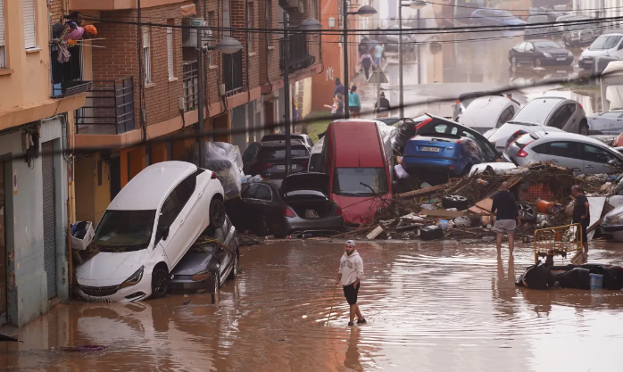 Flash flooding in Spain’s Valencia leaves dozens dead