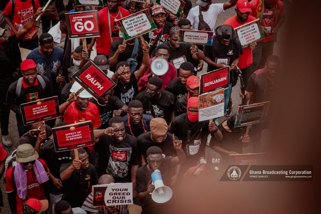 Galamsey protest: Coalition submits petition to lands ministry