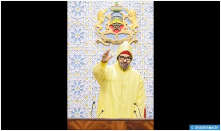 Morocco: King Mohammed VI presides over the opening of the 1st session of the 4th legislative year of the 11th Parliament