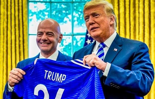 FIFA President congratulates Donald Trump on Presidential victory