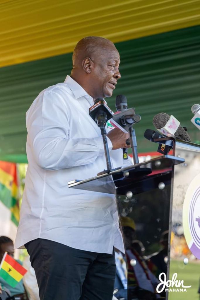 Mahama calls for justice and fairness to foster true peace in Ghana