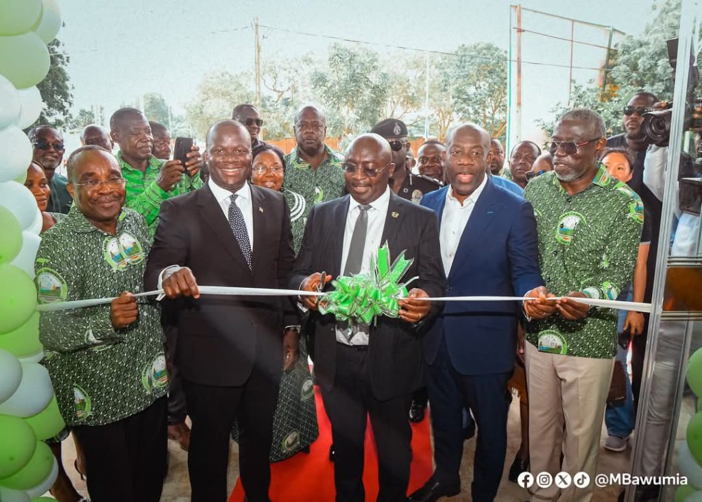 Dr. Bawumia commissions new Lands Commission Head Office in Accra