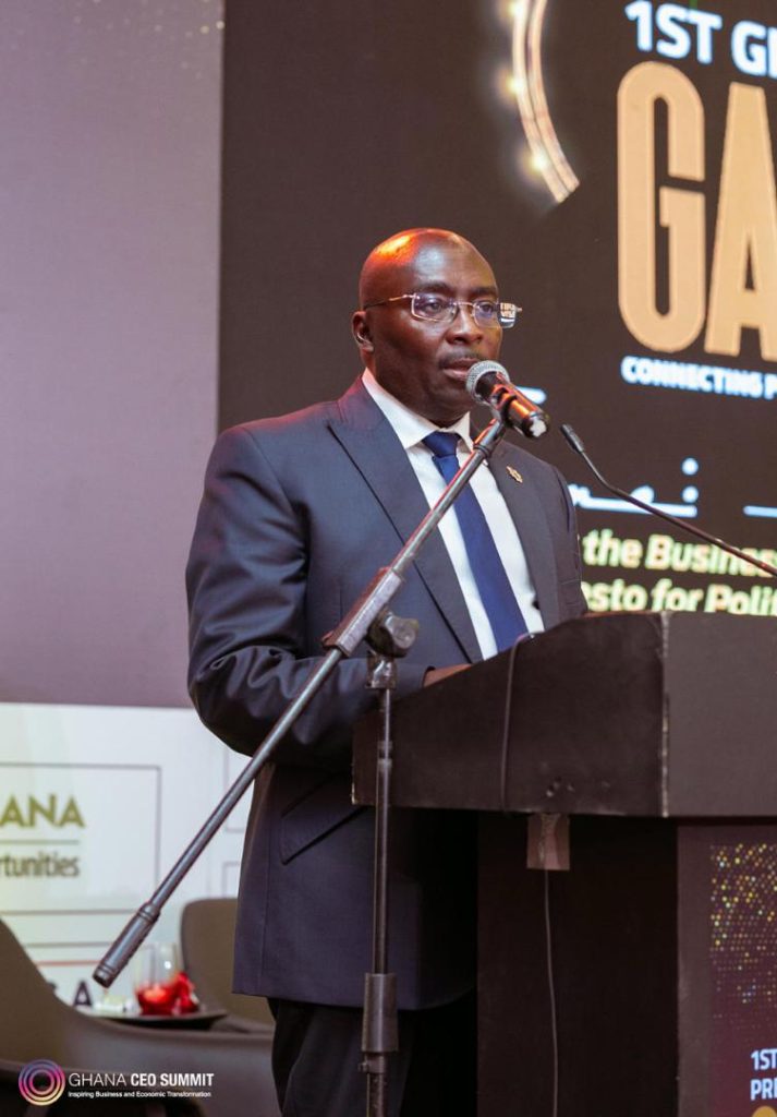 Bawumia champions blockchain for transaction transparency at Ghana CEO-presidential gala