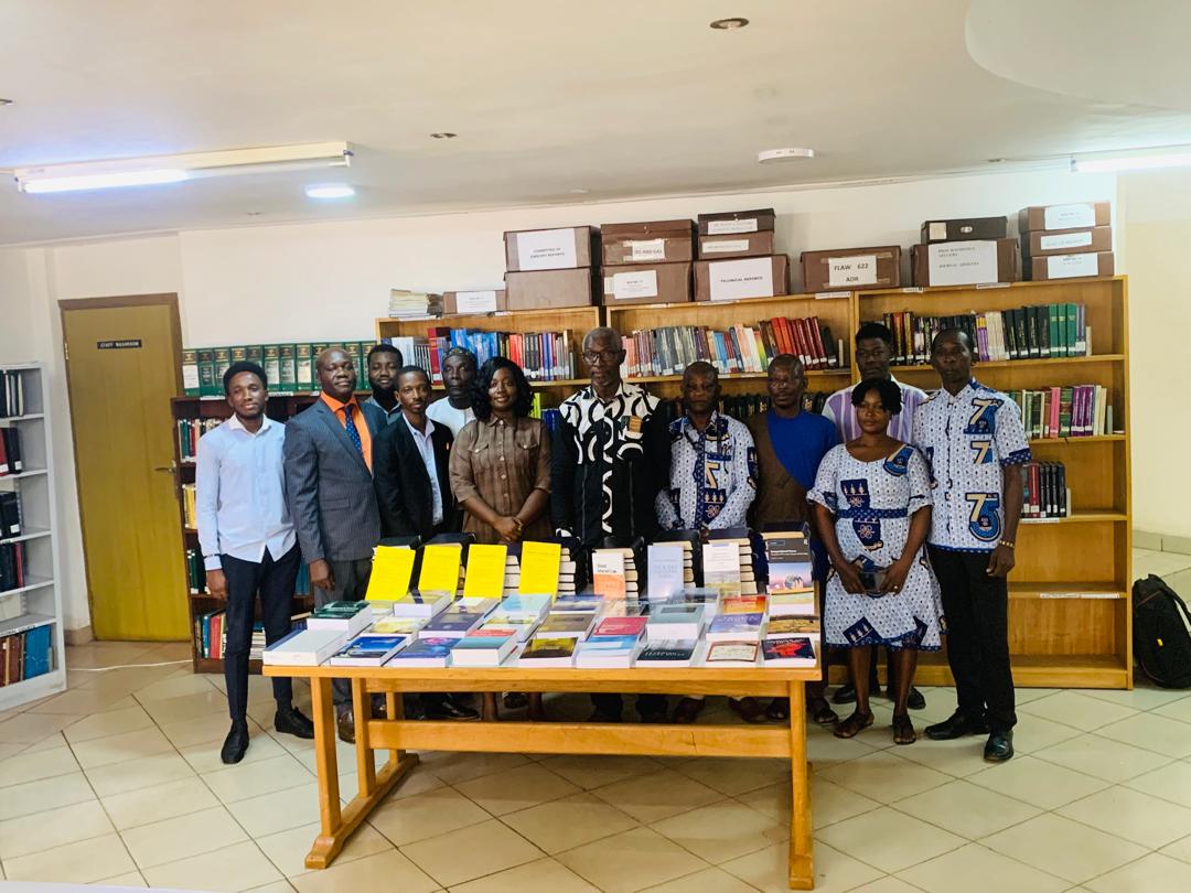 University of Ghana School of Law receives books from Kimathi and Partners