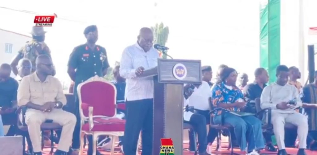 President Akufo-Addo inaugurates Flower Pot Interchange