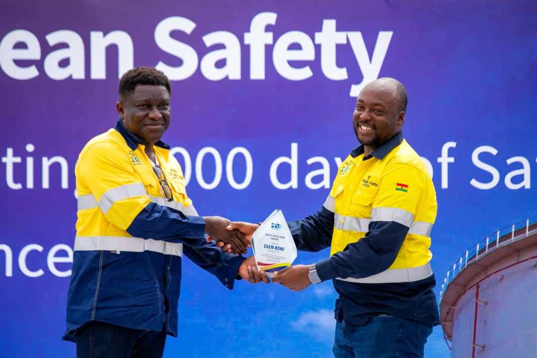 Tema Tank Farm celebrates major safety milestone