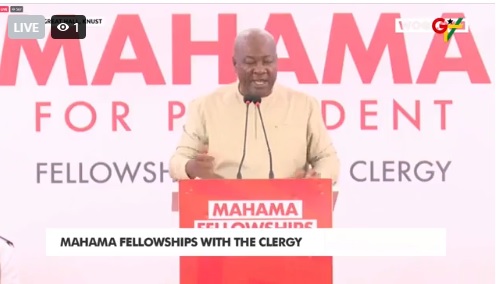 "Mahama: 'I would have resolved parliamentary impasse outside the Court if I were president'