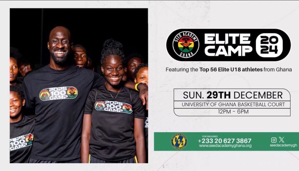 Former NBA star Pops Mensah-Bonsu set to host free public Basketball Camp at University of Ghana