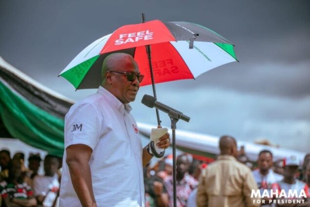 John Mahama wins Ketu South with 76,760 votes