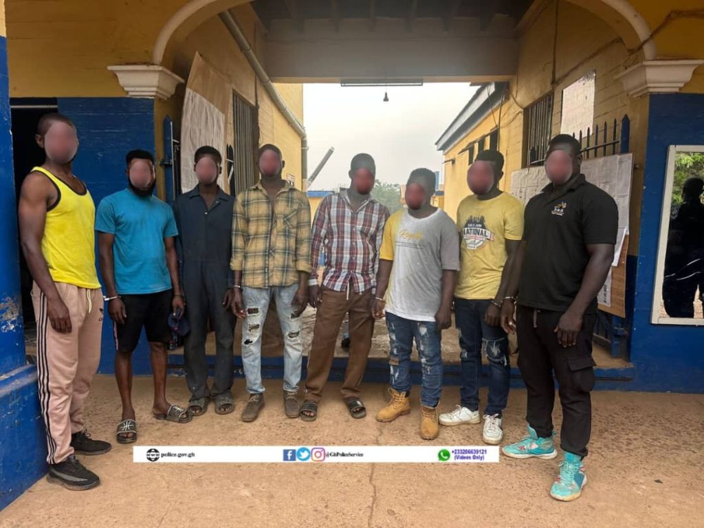 8 suspects arrested for attacking Metro Mass Transit workers in Sunyani