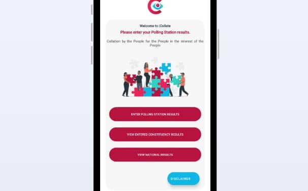 Mobile App to collate election results launched in Ghana