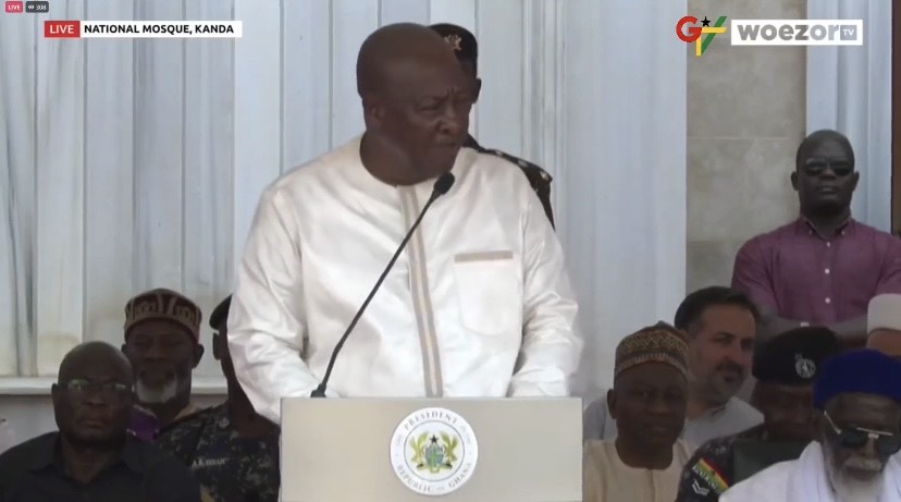 Let’s lead by example; Mahama urges supporters to maintain peace and order